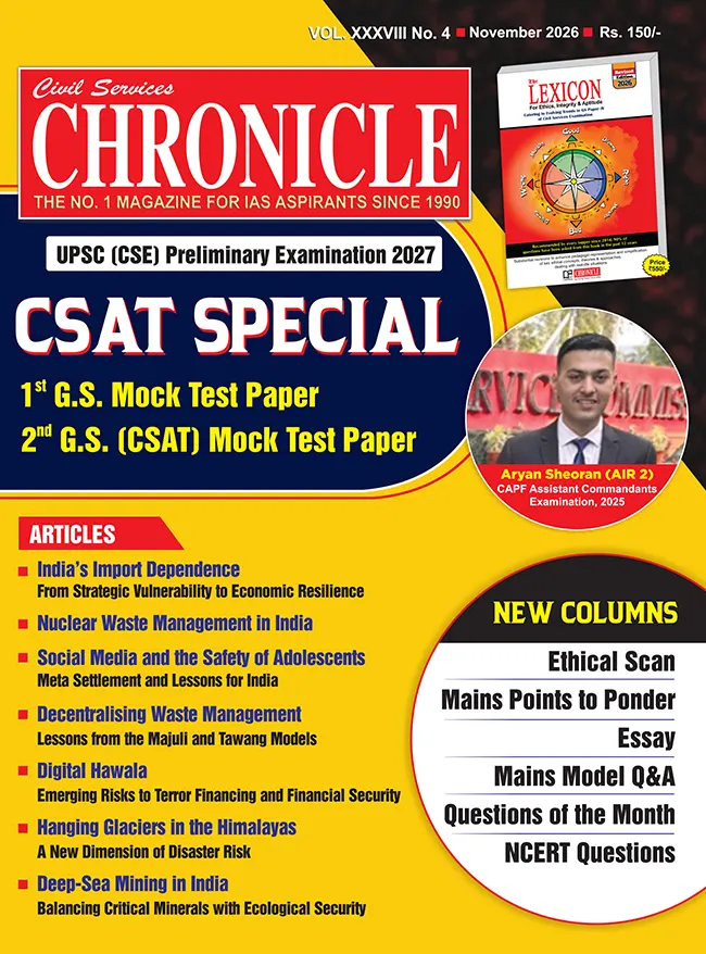 Civil Services Chronicle November 2026